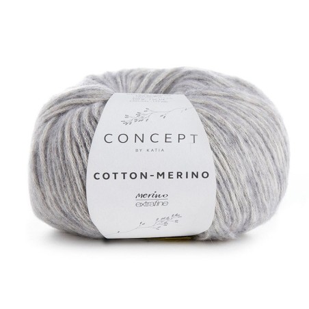 Laine à tricoter COTTON MERINO DE KATIA