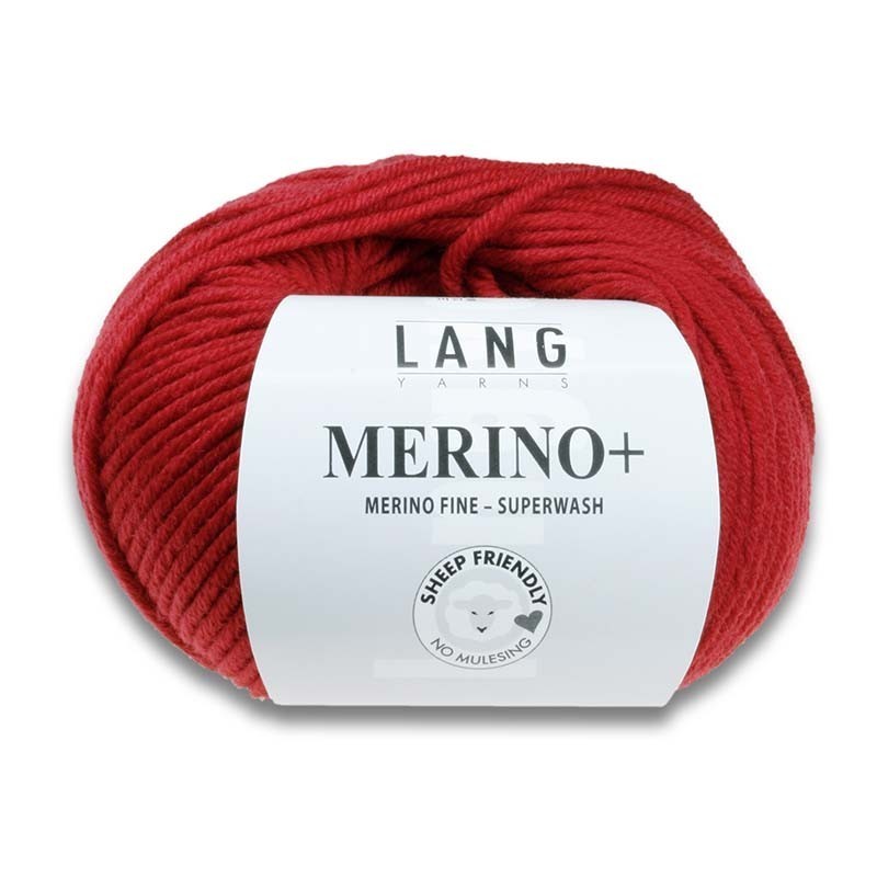Laine à tricoter Merino + de Lang