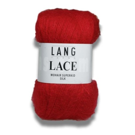 Laine à tricoter mohair lace de Lang
