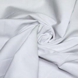 popeline de coton antibactérien uni