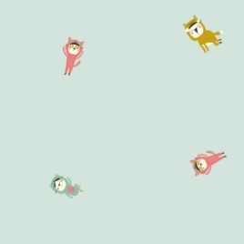 popeline de coton antibactérien imprimé