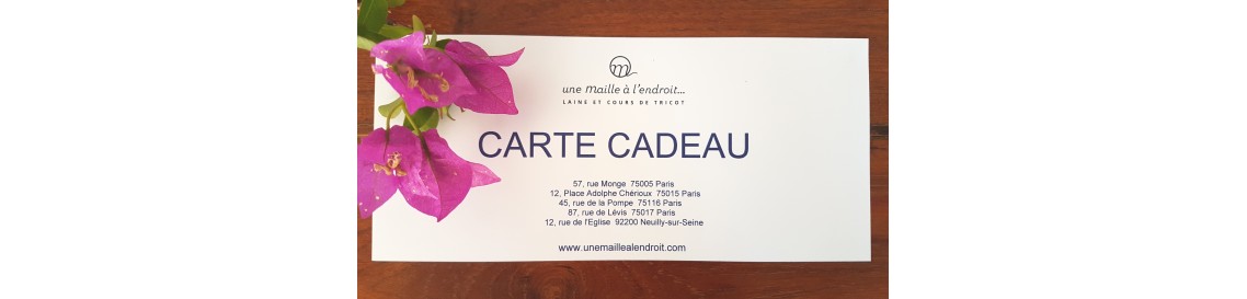 Cartes Cadeaux